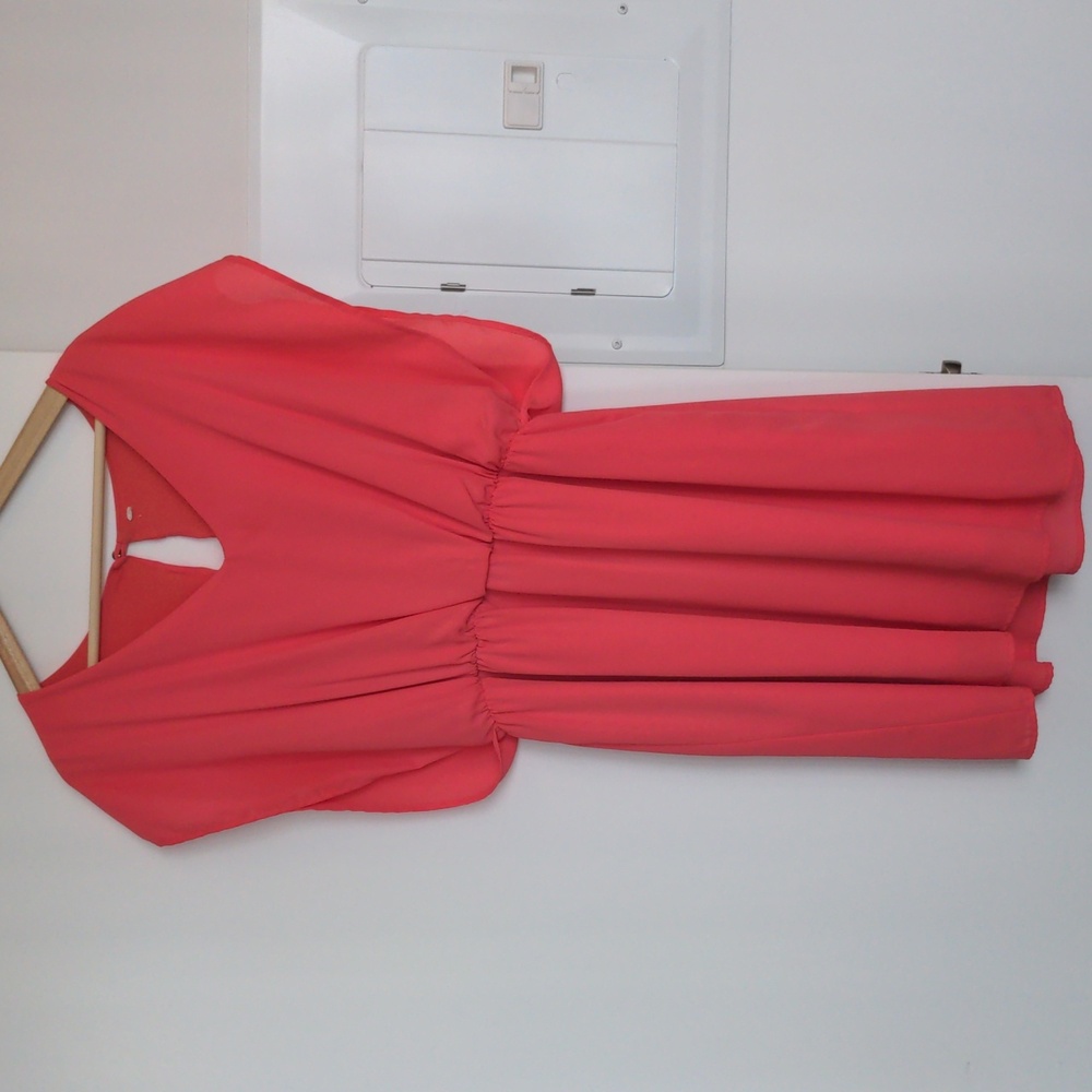 Coral Dress sz L. My Beloved